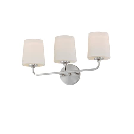 Maxim Lighting Bristol 3-Light Bath Vanity 12093SWSN